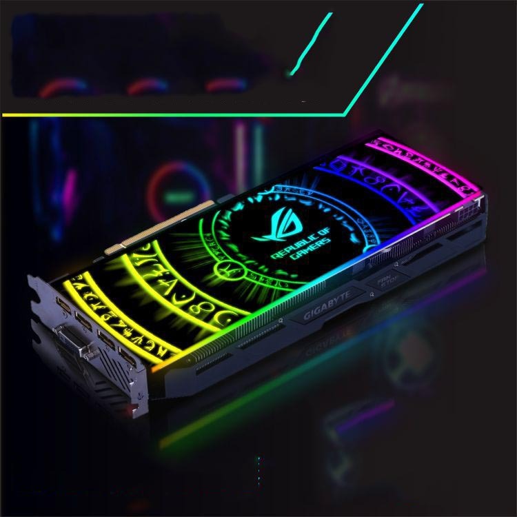Compatible with Apple, Gamer Kingdom Helios Chassis Light Board Streamer Symphony Luminous Board