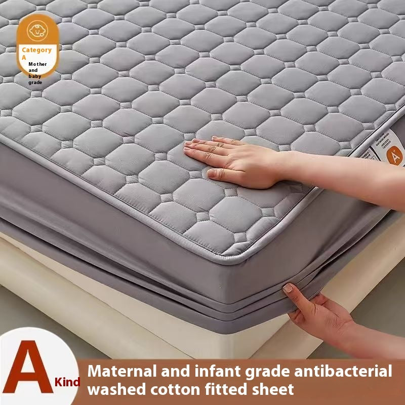 Thick Dustproof Non-slip Four Seasons Universal Quilted Fitted Sheet