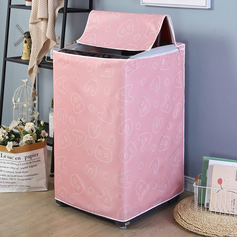 Oxford Cloth Waterproof And Sun Protection Up-open Washing Machine Dirt-proof Cover