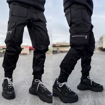 Reflective Line Casual Pants