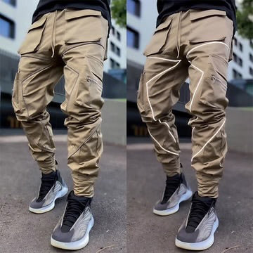 Reflective Line Casual Pants