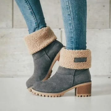 Winter Snow Lamb Short Boots