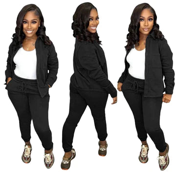 2PC Velvet Sport Set