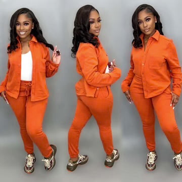 2PC Velvet Sport Set