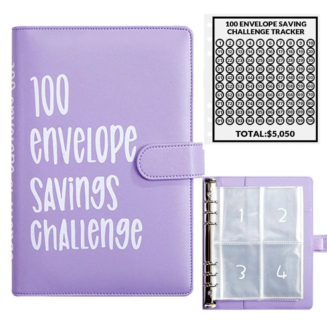 100 Envelope Challenge Binder