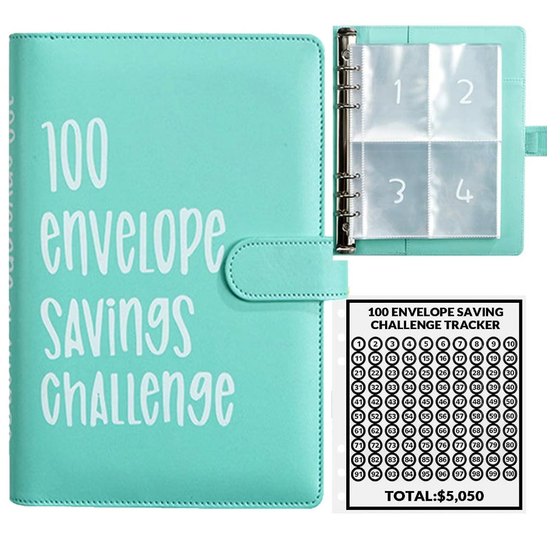 100 Envelope Challenge Binder