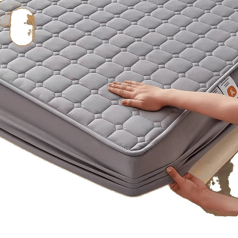 Thick Dustproof Non-slip Four Seasons Universal Quilted Fitted Sheet