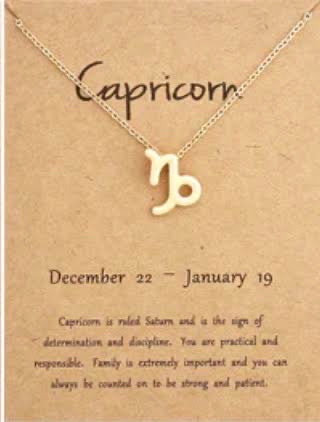 Zodiac Necklace