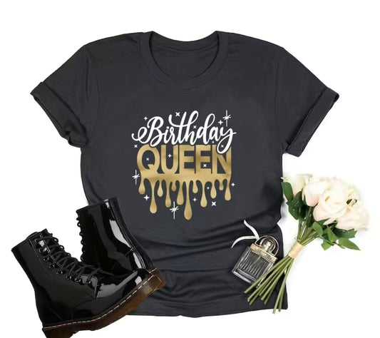 Gold Birthday Tee